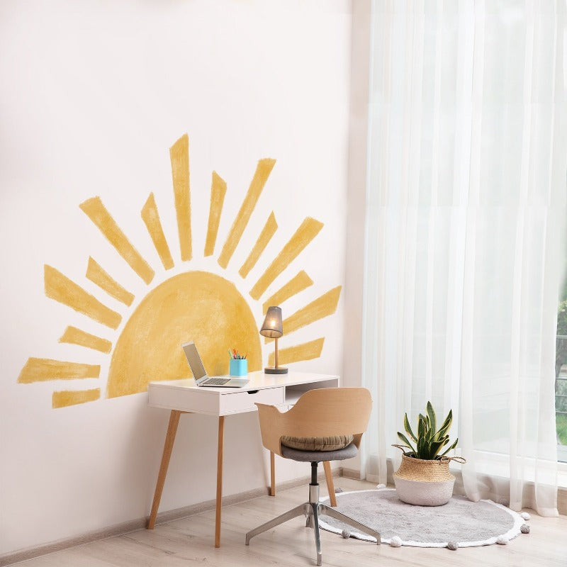 Bohemian Sun Nursery Kids Wall Decal - Just Kidding Store