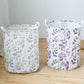 Spring Flowers Laundry Basket - Toys Organizer - Just Kidding Store