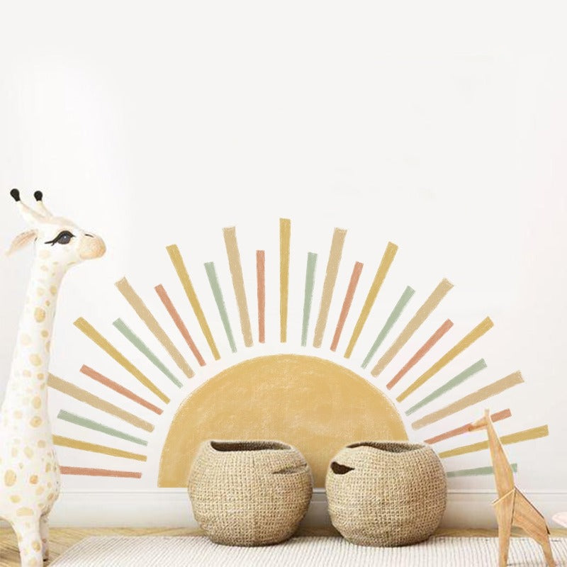 Bohemian Sun Nursery Kids Wall Decal - Just Kidding Store