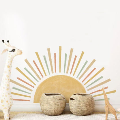 Bohemian Sun Nursery Kids Wall Decal - Just Kidding Store