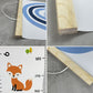 Personalised Safari Growth Chart - Height Measure Ruler - Just Kidding Store