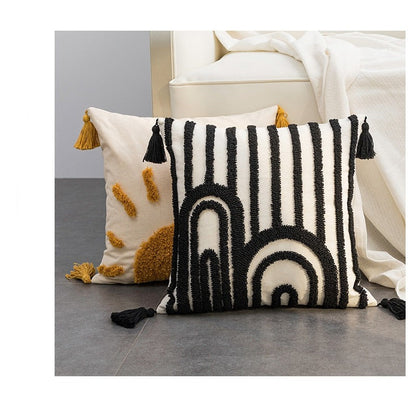 Boho Handmade Tufted Cushion Cover - Just Kidding Store