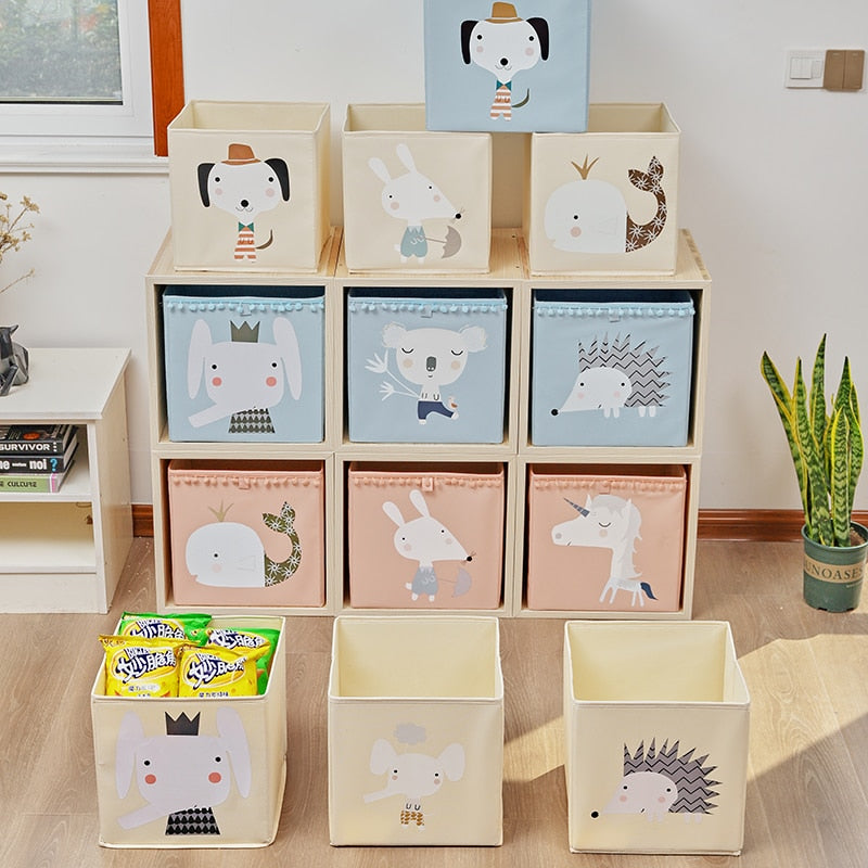Cube Storage Box - Toys Organizer - Just Kidding Store
