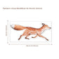 Watercolor Nordic Woodland Wall Children Nursery Decal - Just Kidding Store