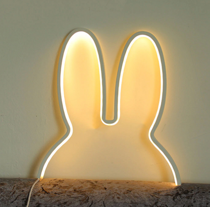 Childrens Night Ligt Rabbit Ears LED Night Light - Just Kidding Store