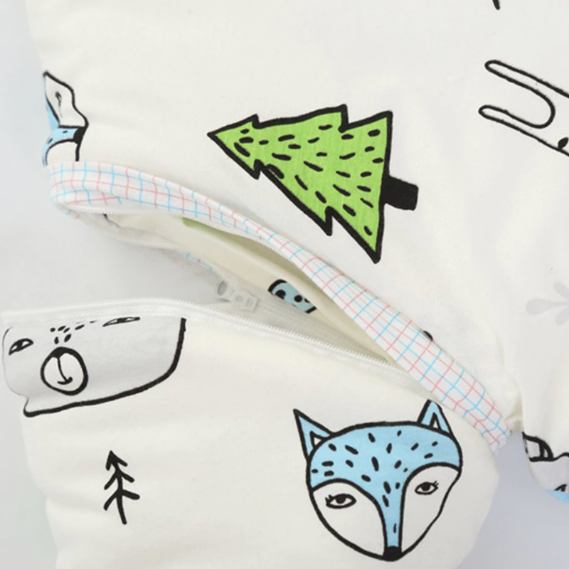 Woodland Sleeping Bag - Detachable Sleeves Sleep Envelope