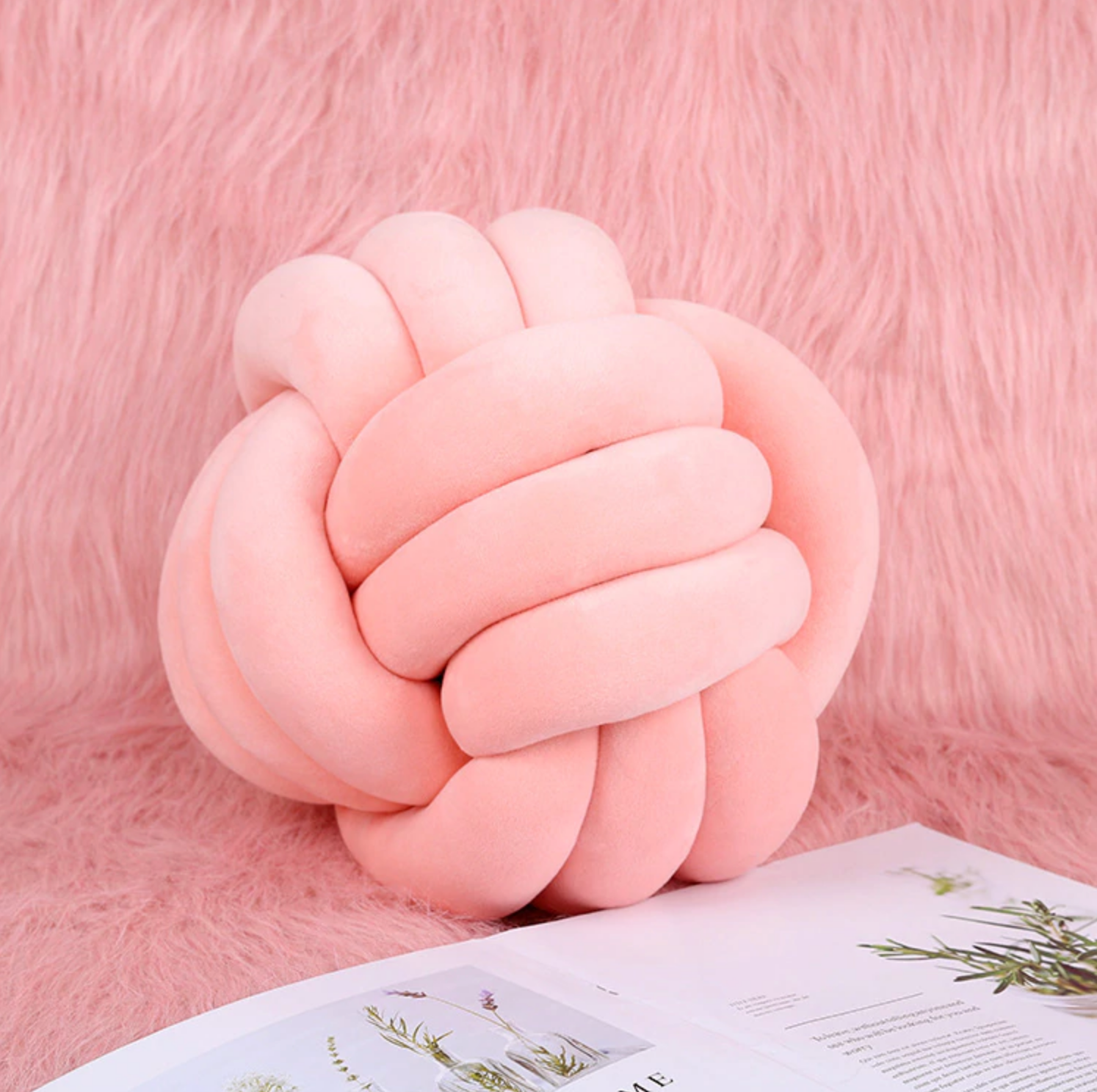 Handmade Soft Knot Cushion - Nursery Deco Pillows - Just Kidding Store