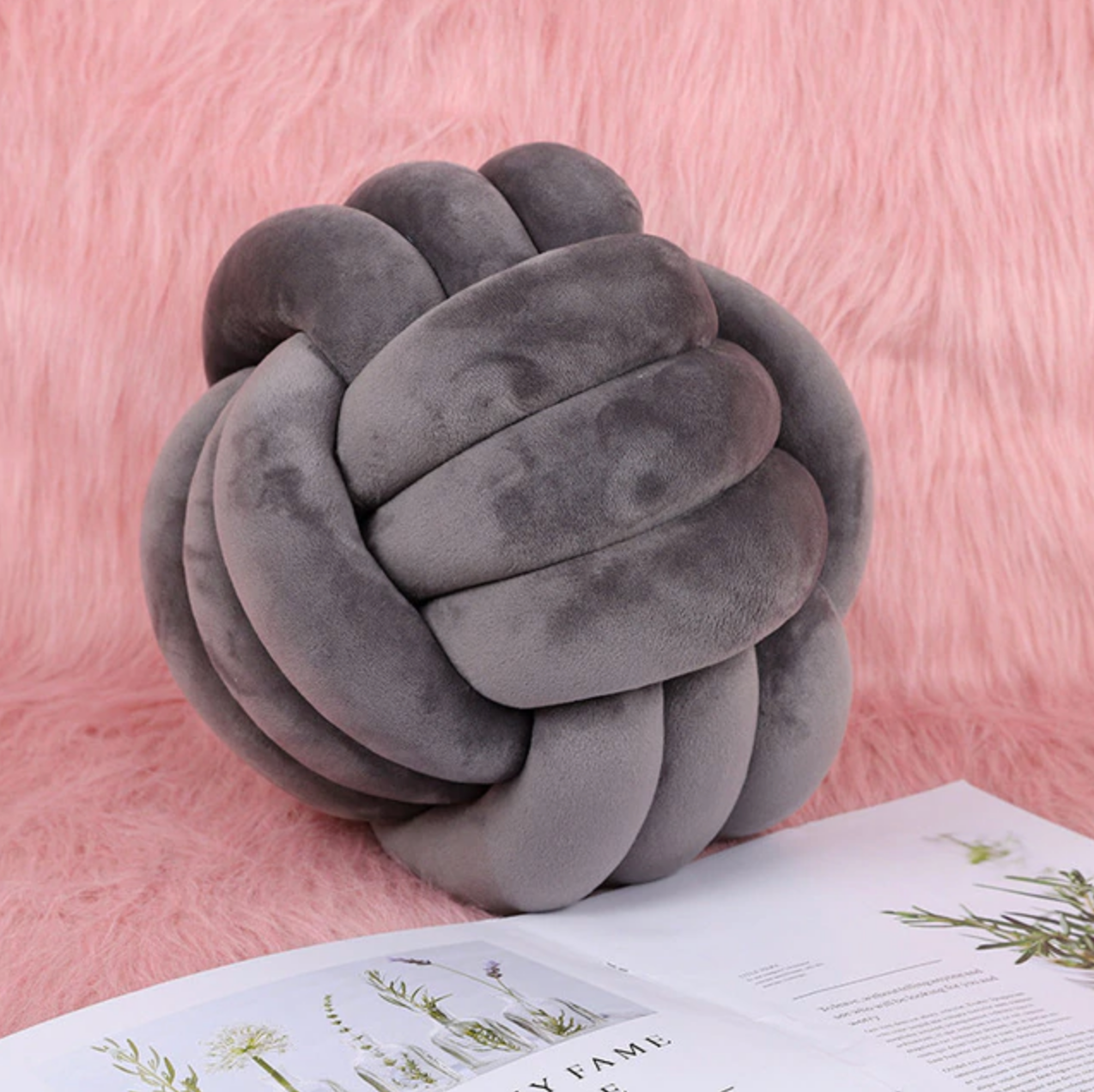 Handmade Soft Knot Cushion - Nursery Deco Pillows - Just Kidding Store