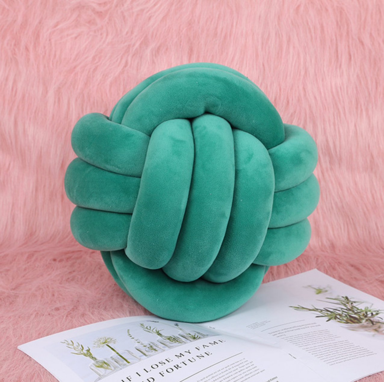Handmade Soft Knot Cushion - Nursery Deco Pillows - Just Kidding Store