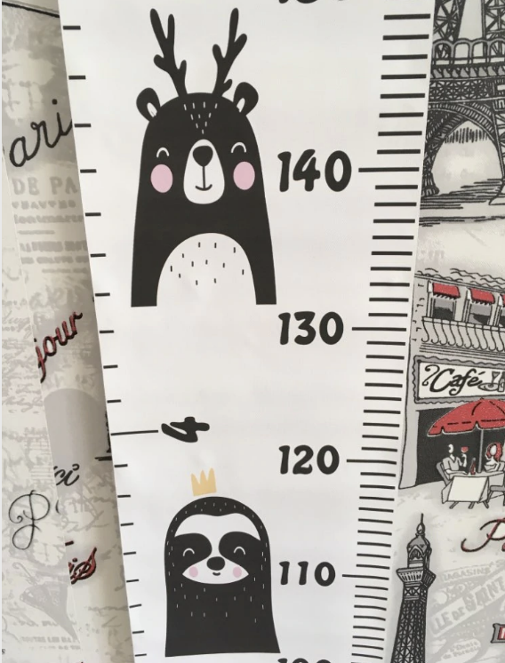 Wall Hanging Height Measure Ruler - Kids Growth Chart - Just Kidding Store