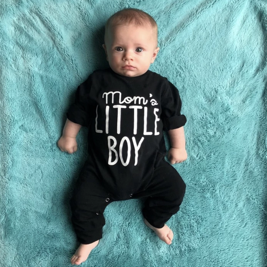 Mom's Little Boy Romper - Just Kidding Store