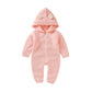 Hooded Knitted Winter Infant Jumpsuit - Just Kidding Store