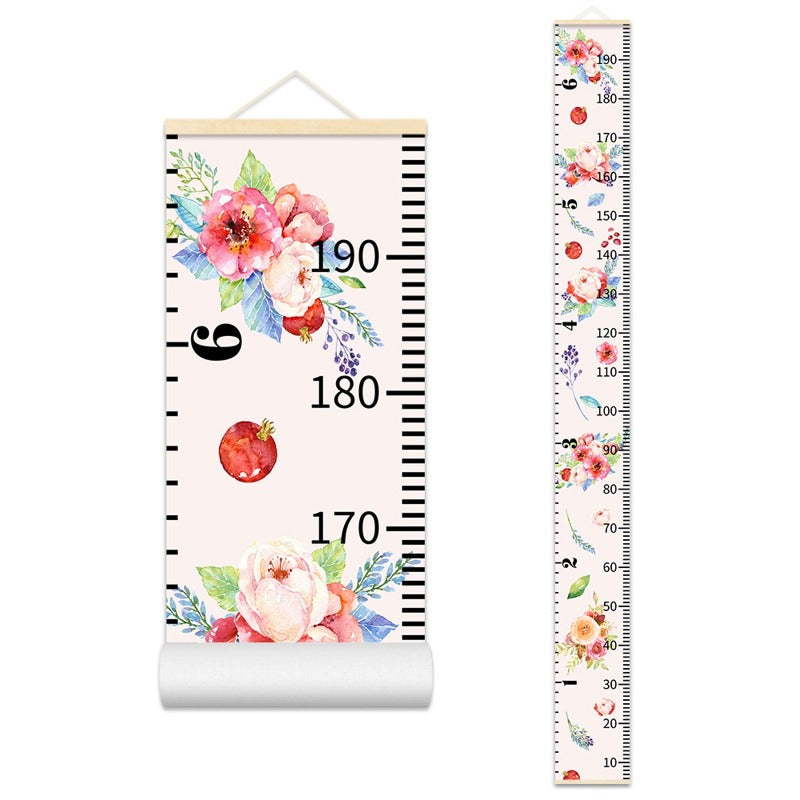 Wooden Height Measure - Wall Hanging Growth Chart - Just Kidding Store