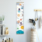 Spaceman Kids Growth Chart - Height Measure Ruler - Just Kidding Store