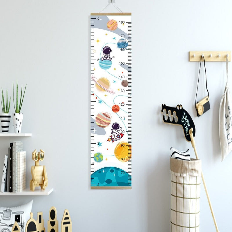 Spaceman Kids Growth Chart - Height Measure Ruler - Just Kidding Store