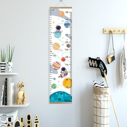 Spaceman Kids Growth Chart - Height Measure Ruler - Just Kidding Store