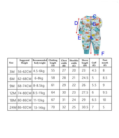 Blue Elephant Infant Baby Romper - Just Kidding Store