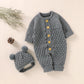 Knitted Jumpsuit Set
