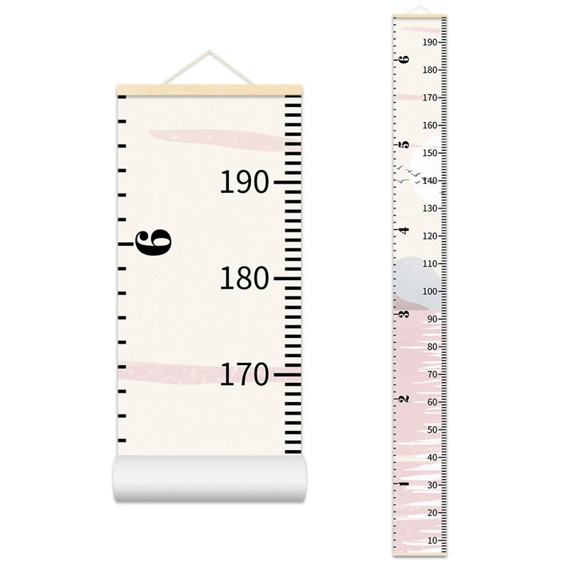 Wooden Height Measure - Wall Hanging Growth Chart - Just Kidding Store