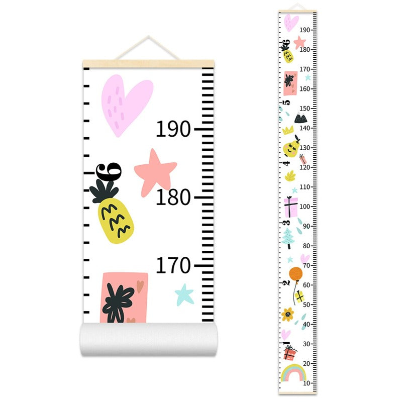Wooden Height Measure - Wall Hanging Growth Chart - Just Kidding Store