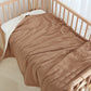 Light Baby Quilt - Muslin Blanket Bedspread - Just Kidding Store