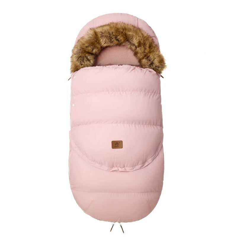 Winter Windproof Footmuff - Adjustable Length Pram Sack 0-36M - Just Kidding Store