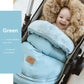 Winter Windproof Footmuff - Adjustable Length Pram Sack 0-4Y - Just Kidding Store