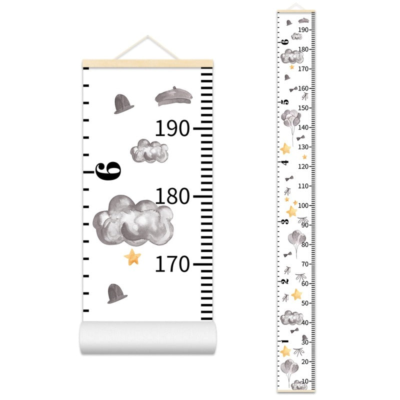 Wooden Height Measure - Wall Hanging Growth Chart - Just Kidding Store