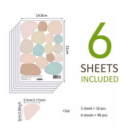 Irregular Stone Shape Wall Decals - Just Kidding Store