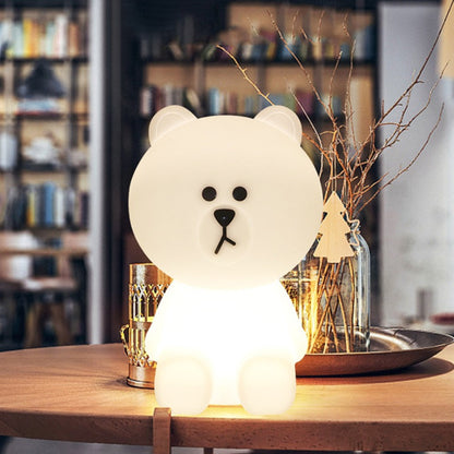 Bear Led Night Light Lamp - Kids Table Lamp - Just Kidding Store