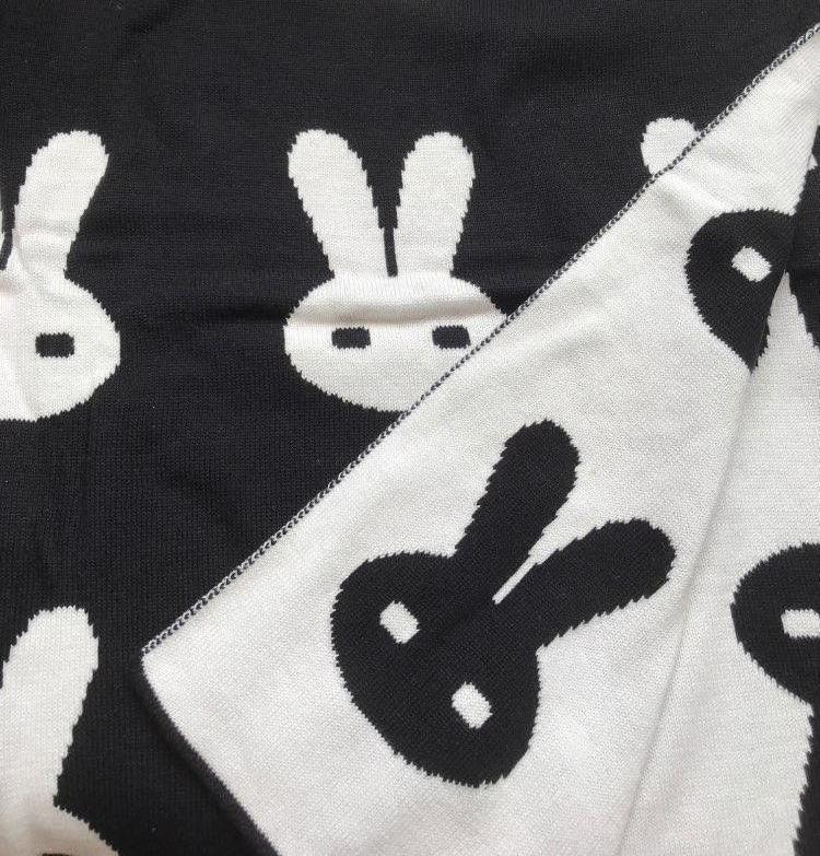 Double Sided Bunny Blanket - Just Kidding Store