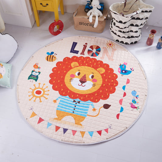Baby Kids Activity Play Mat - Toy Storage Bag - Big Lion Just Kidding Store