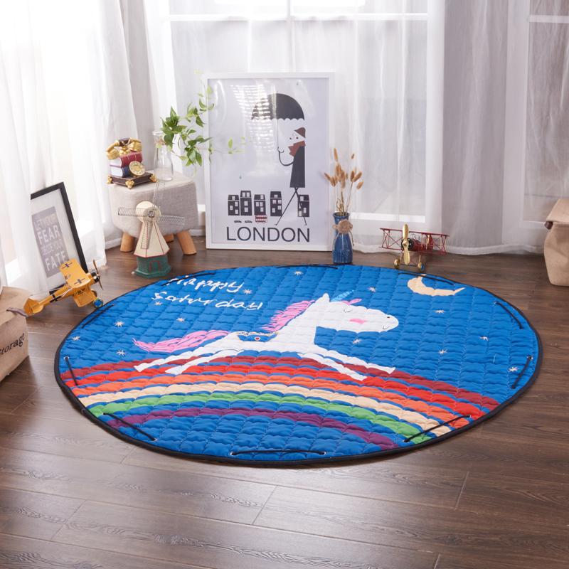 Unicorn Activity Play Mat - Toy Storage Bag Unicorn - Just Kidding Store