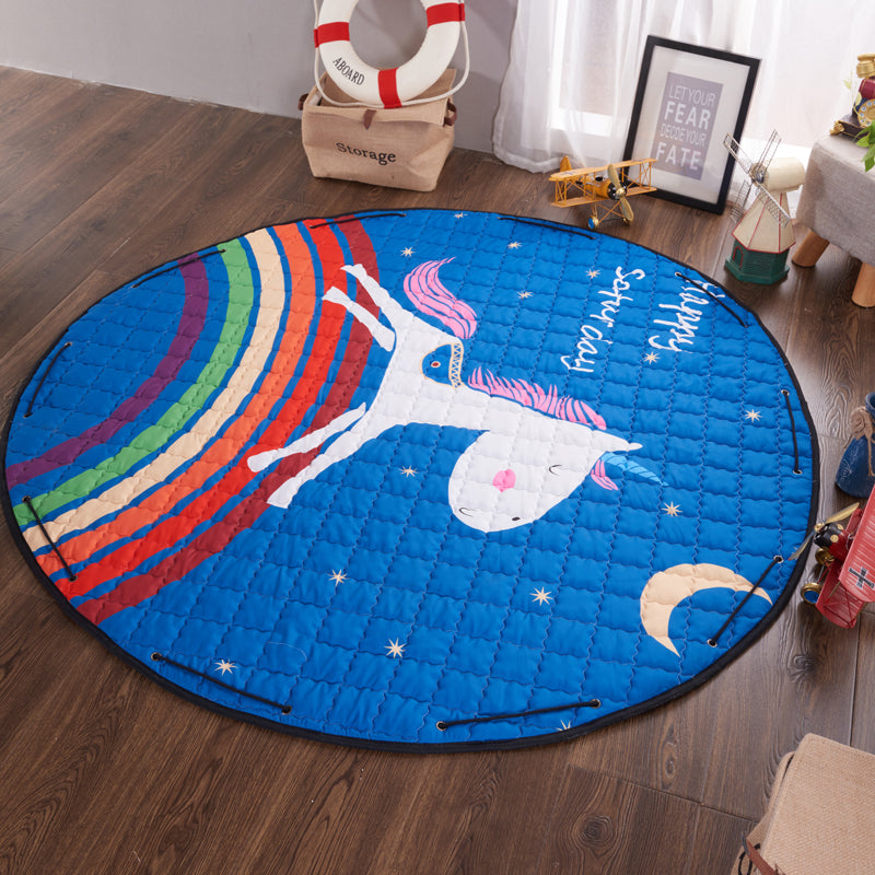 Unicorn Activity Play Mat - Toy Storage Bag Unicorn - Just Kidding Store