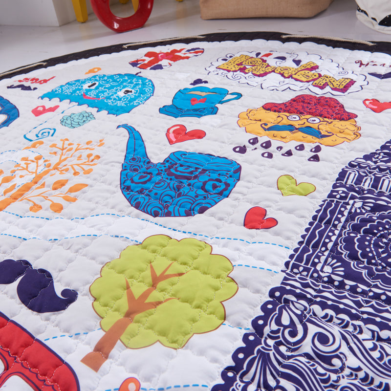 Activity Play Mat - Toy Storage - London - Just Kidding Store