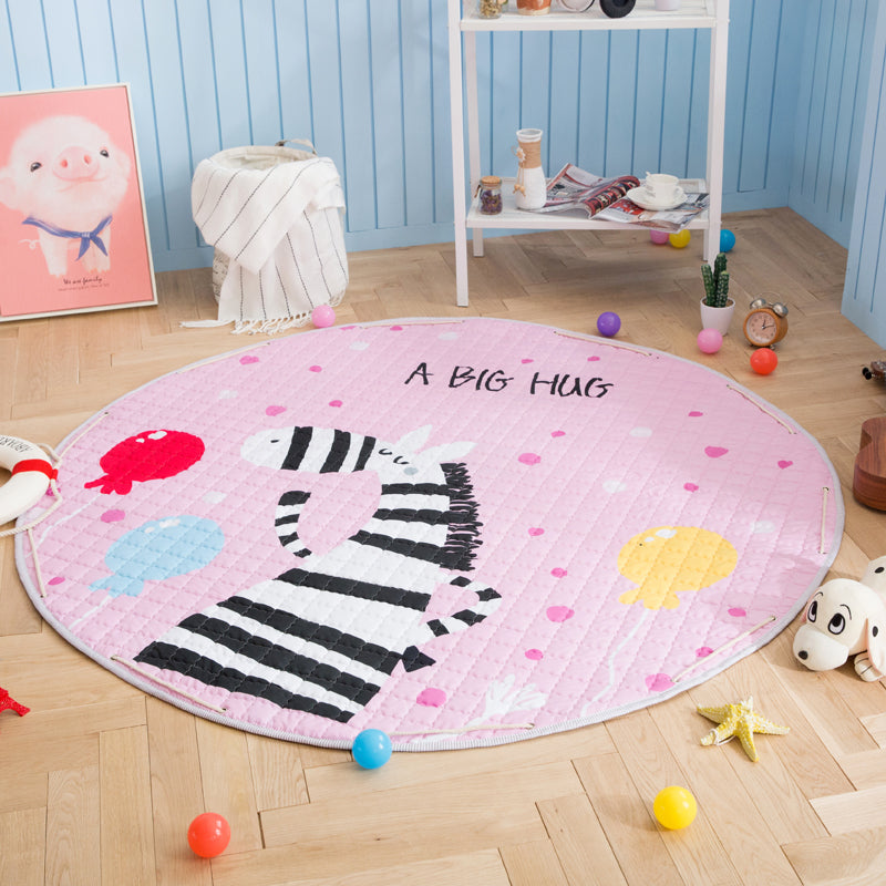 Activity Play Mat - Kids Toy Storage Bag - Zebra - Just Kidding Store