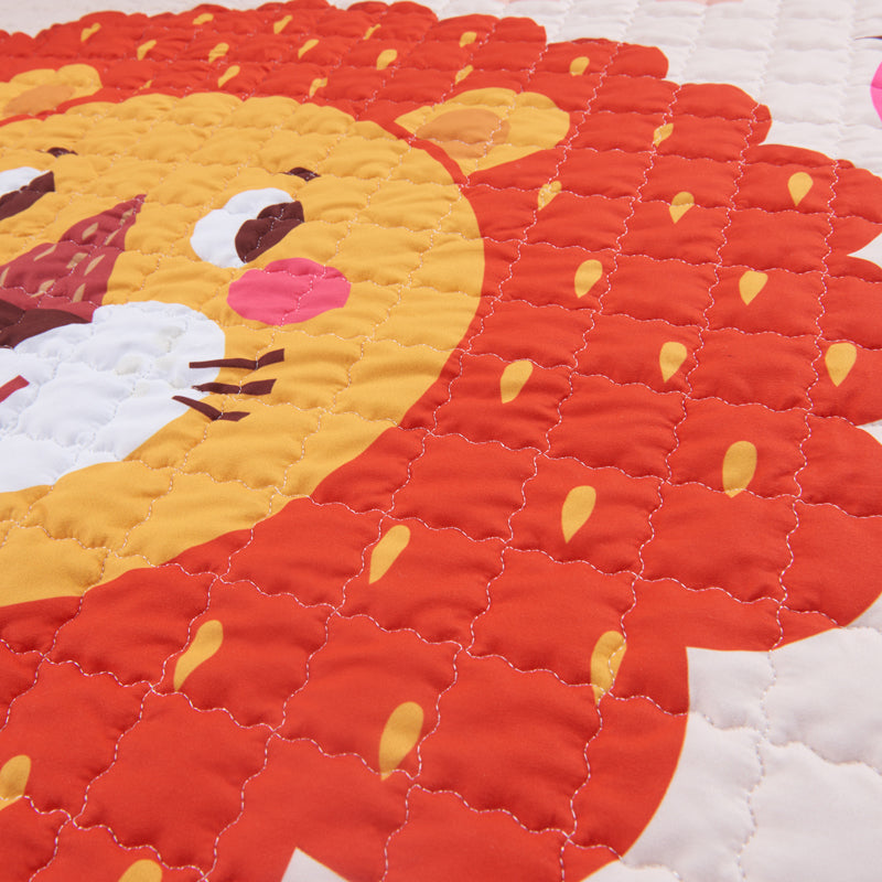Baby Kids Activity Play Mat - Toy Storage Bag - Big Lion Just Kidding Store