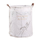 Marble Laundry Baskets - Black-White-Gray - Just Kidding Store
