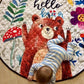 Activity Play Mat - Toy Storage Bag - Hello Bear - Just Kidding Store