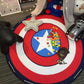 Captain America Shield Antislip Play Mat - Toy Storage - Just Kidding Store