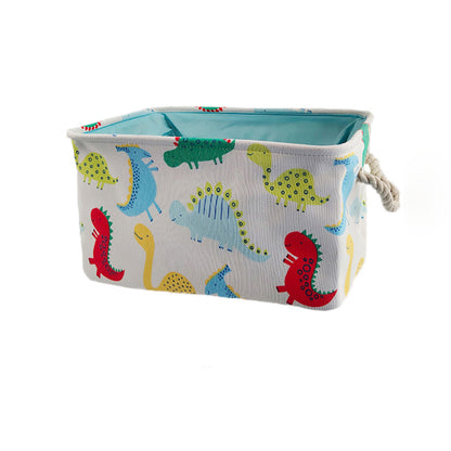 Canvas Storage Basket - Kids Toys Organizer - Just Kidding Store