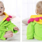 Baby Hooded Animal Cartoon Bathrobe - Flower