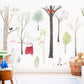 Nordic Forest Kids Woodland Wall Decal Stickers - Just Kidding Store