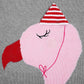 Cotton Knitted Flamingo Baby and Kids Blanket - Just Kidding Store