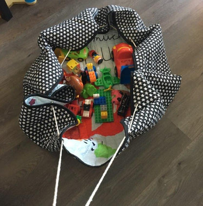 Activity Play Mat - Toy Storage - My Foxy Friends - Just Kidding Store