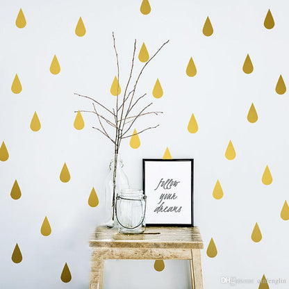 Raindrop Wall Stickers