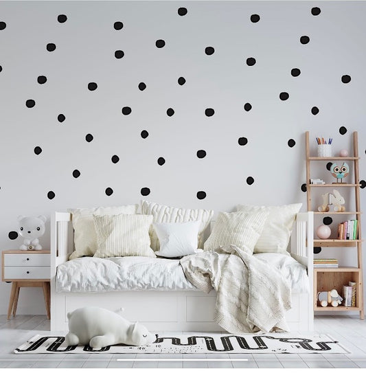 Irregular Polka Dots Wall Decals Trendy Stickers - Just Kidding Store