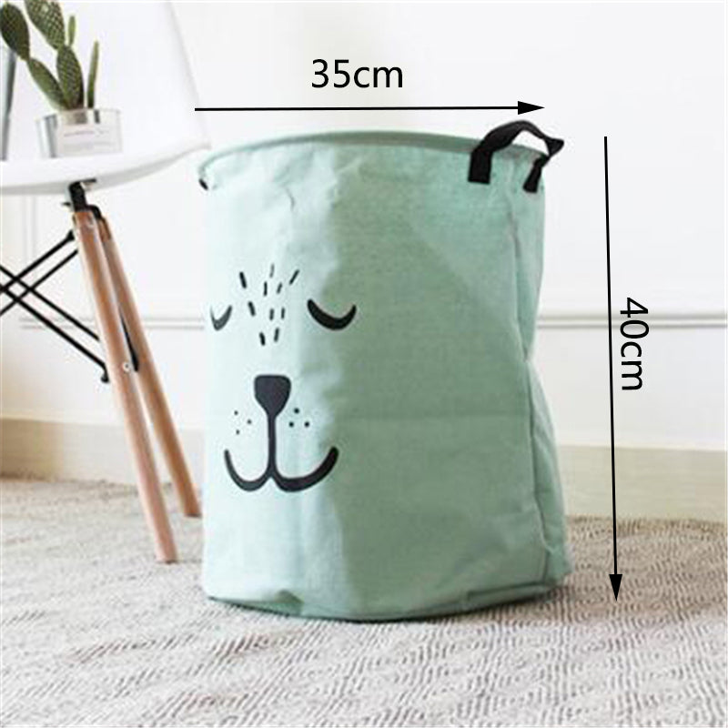Large Laundry Hamper Bag - Clothes Storage Baskets -Just Kidding Store
