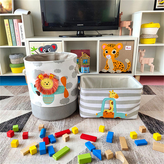 Lion Storage Basket - Toys Organizer - Just Kidding Store