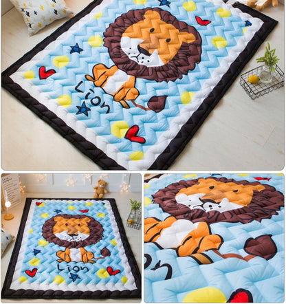 Quilted Play Mat - Baby Anti Skid Crawling Mat - Just Kidding Store